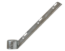 4" Steel 3 Strand Corner Barbed Wire Arm for Chain Link Fences