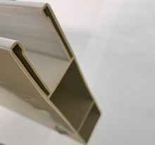 White Slotted Rail-Notched 1-1/2" x 5-1/2" x 94-1/2"