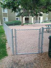 36" Tall - Residential Galvanized Chain Link Single Swing Gate