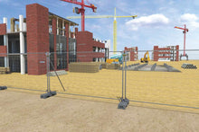 Anti-Climb Temporary Fence Panel - 6'6" Tall x 11'6" Wide