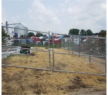 60" Tall - Commercial Chain Link Double Drive Gate