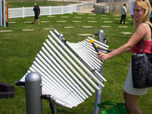 Manta Ray Outdoor Playground Instrument